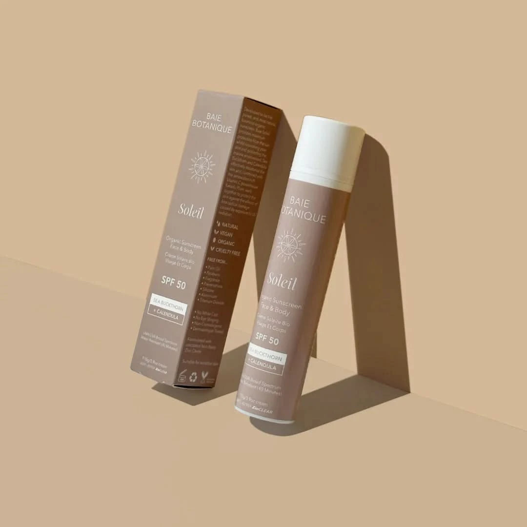 Baie Soleil Face & Body Sunscreen Sunscreen Baie Botanique™ | Organic and Vegan Skincare