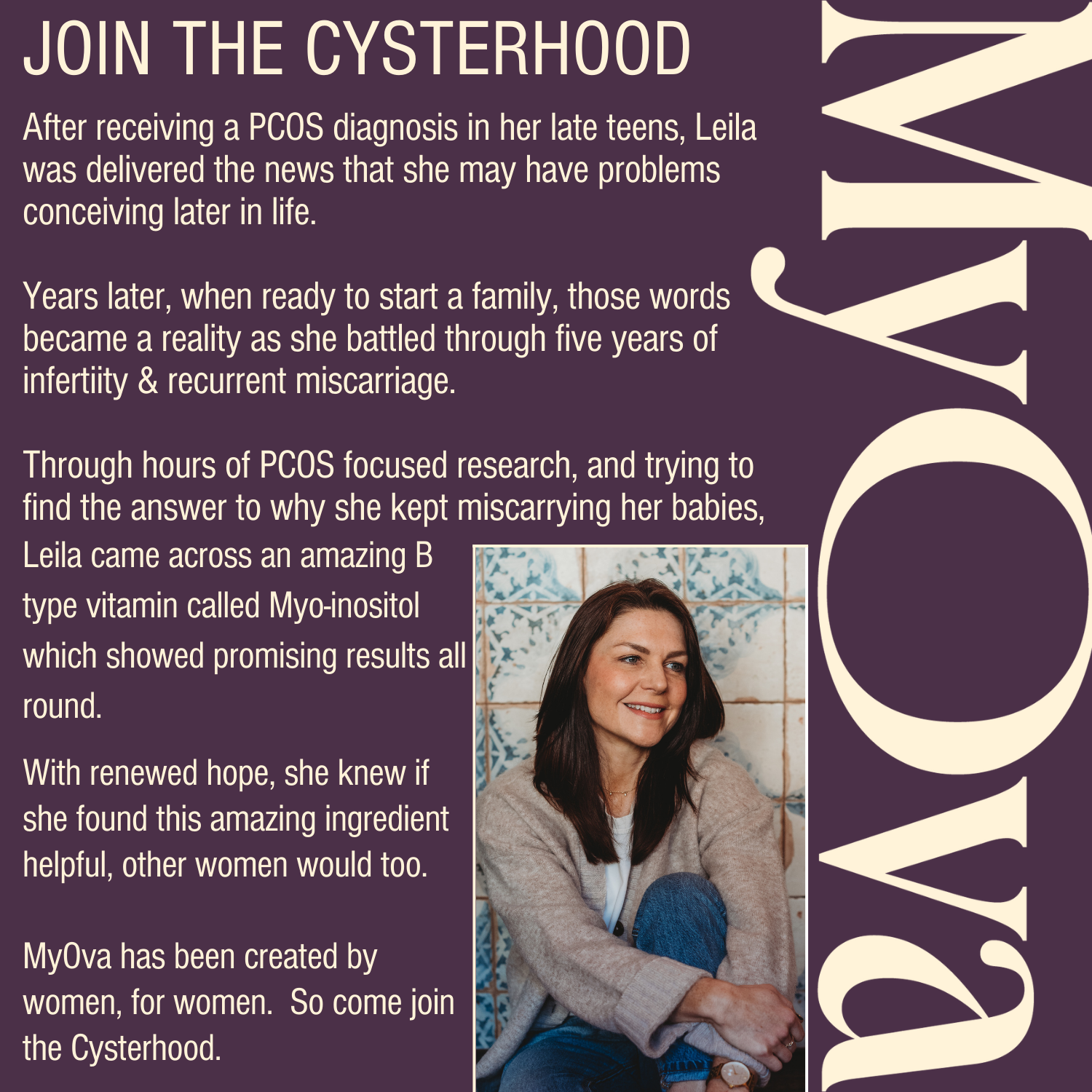 MyOva - Leila's PCOS & Fertility Story