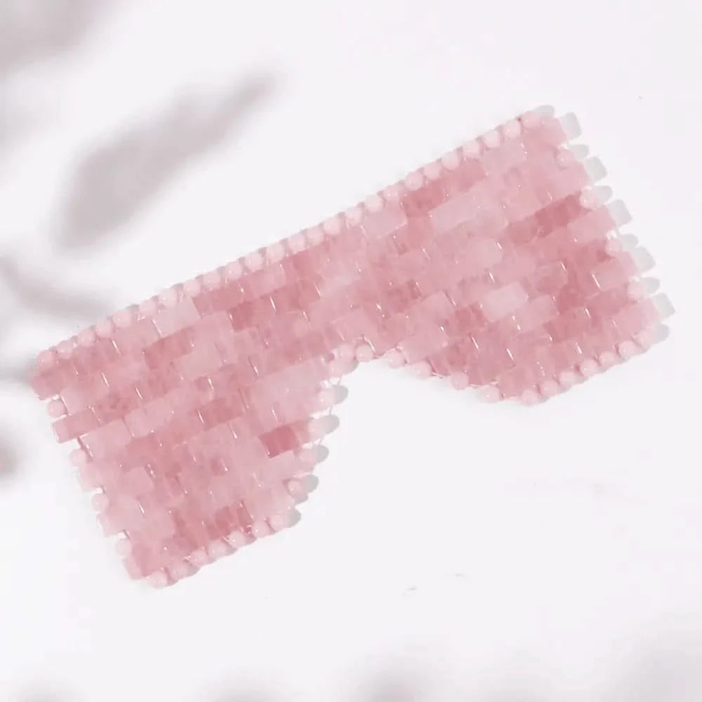 baie botanique rose quartz eye mask