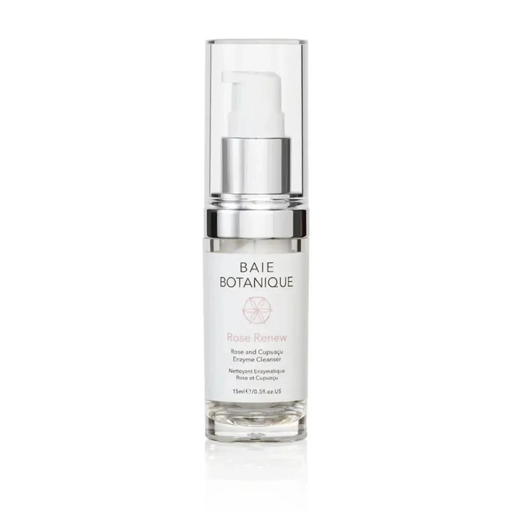 Rose + Cupuaçu Enzyme Cleanser 120ML Cleanser Baie Botanique 15ML