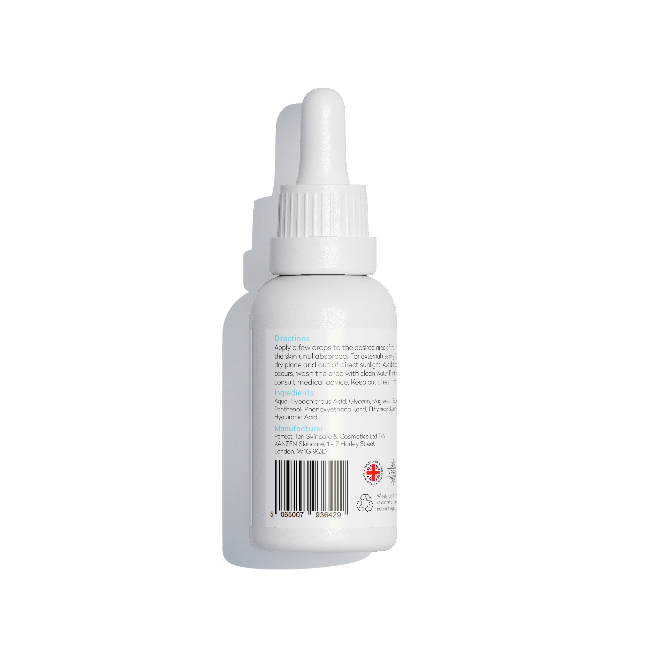 Kanzen Skincare HypoSilk Hypochlorous Acid Serum