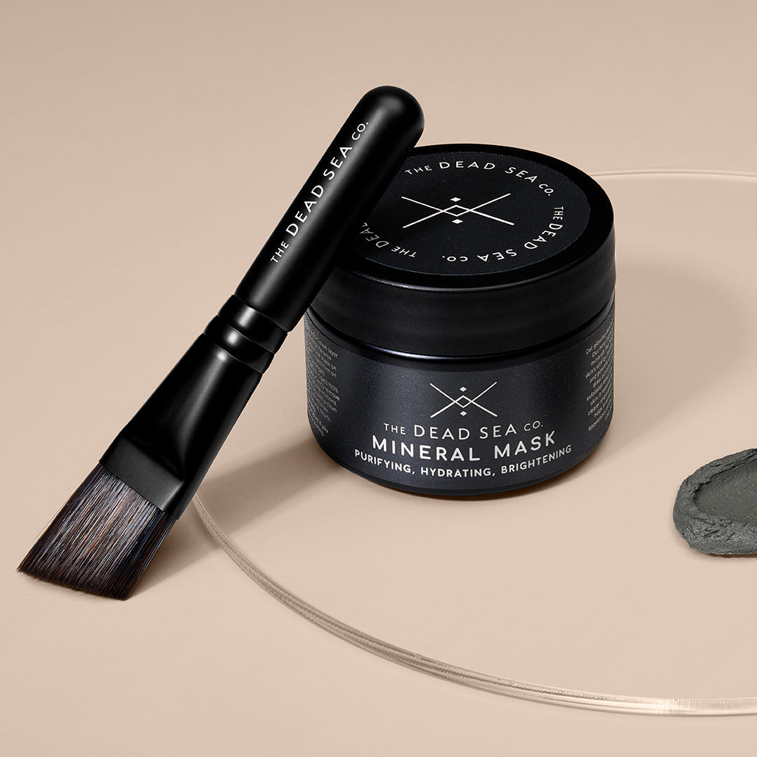 DEAD SEA MINERAL MASK & BRUSH