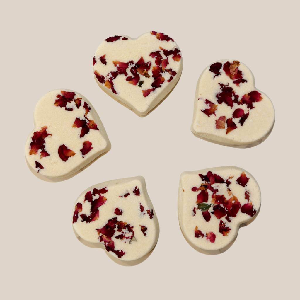 HEART-SHAPED AROMATHERAPY SHOWER STEAMERS