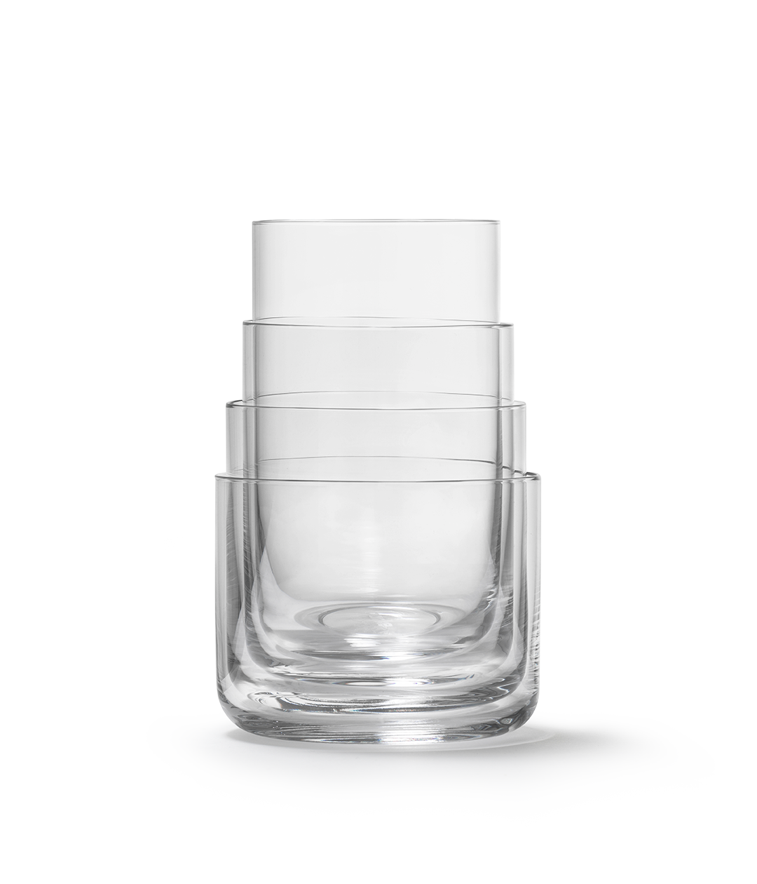 Aarke Crystal Nesting Glasses