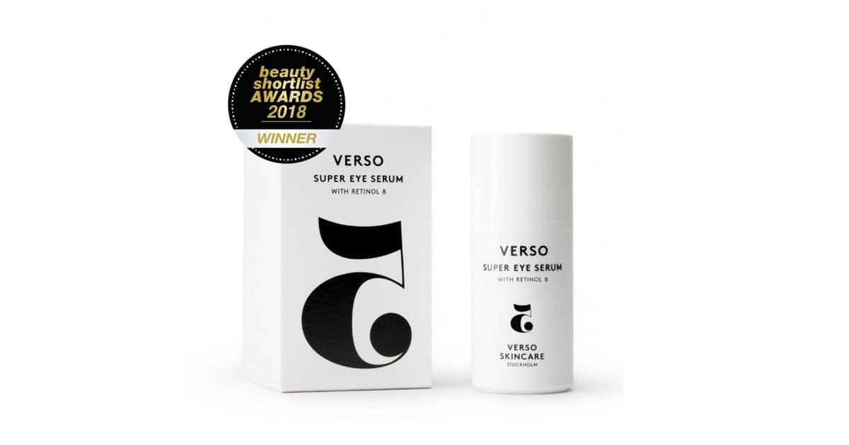 Award for Verso's Gentle Retinol Eye Serum