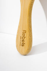 Bamboo Paddle Hair Brush (Square Head)