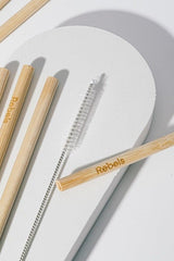 Bamboo Drinking Straws (6 Straws)