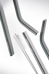 Metal Drinking Straws (4 pieces)