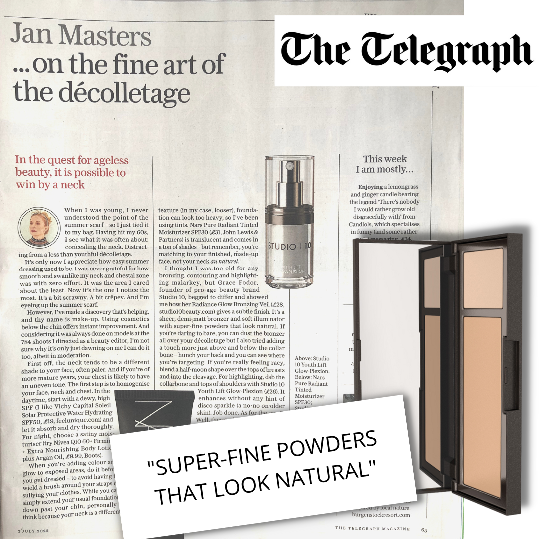 Studio 10 radiance glow bronzing veil the telegraph jan masters