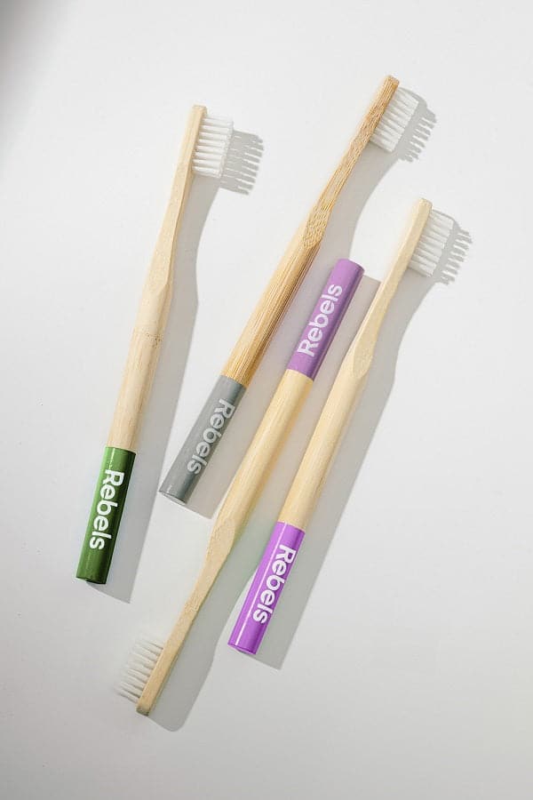 4 Hard Toothbrushes Bundle