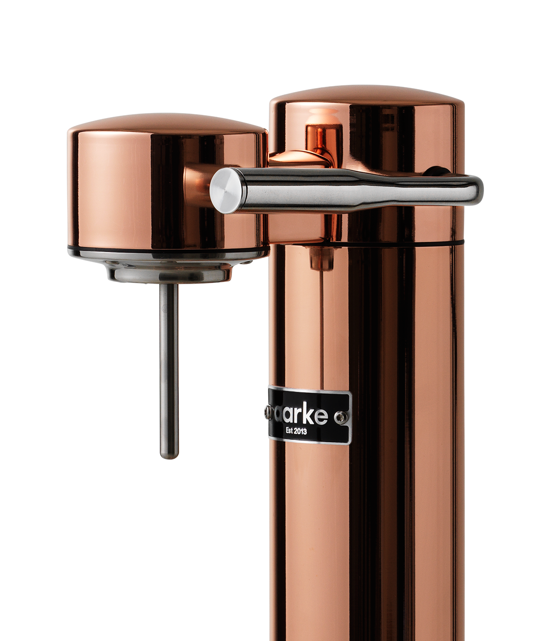 Aarke Carbonator 3 - Copper closeup view