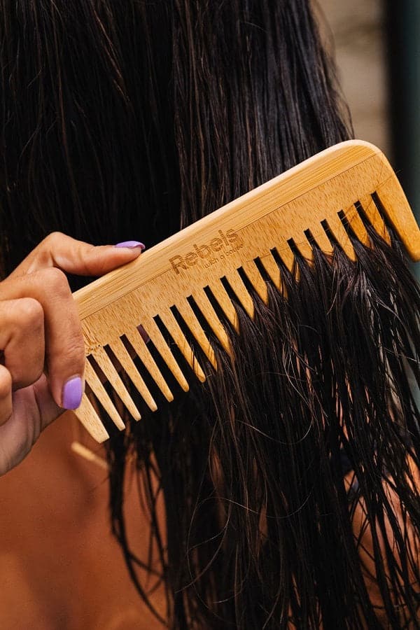 Bamboo Detangling Comb