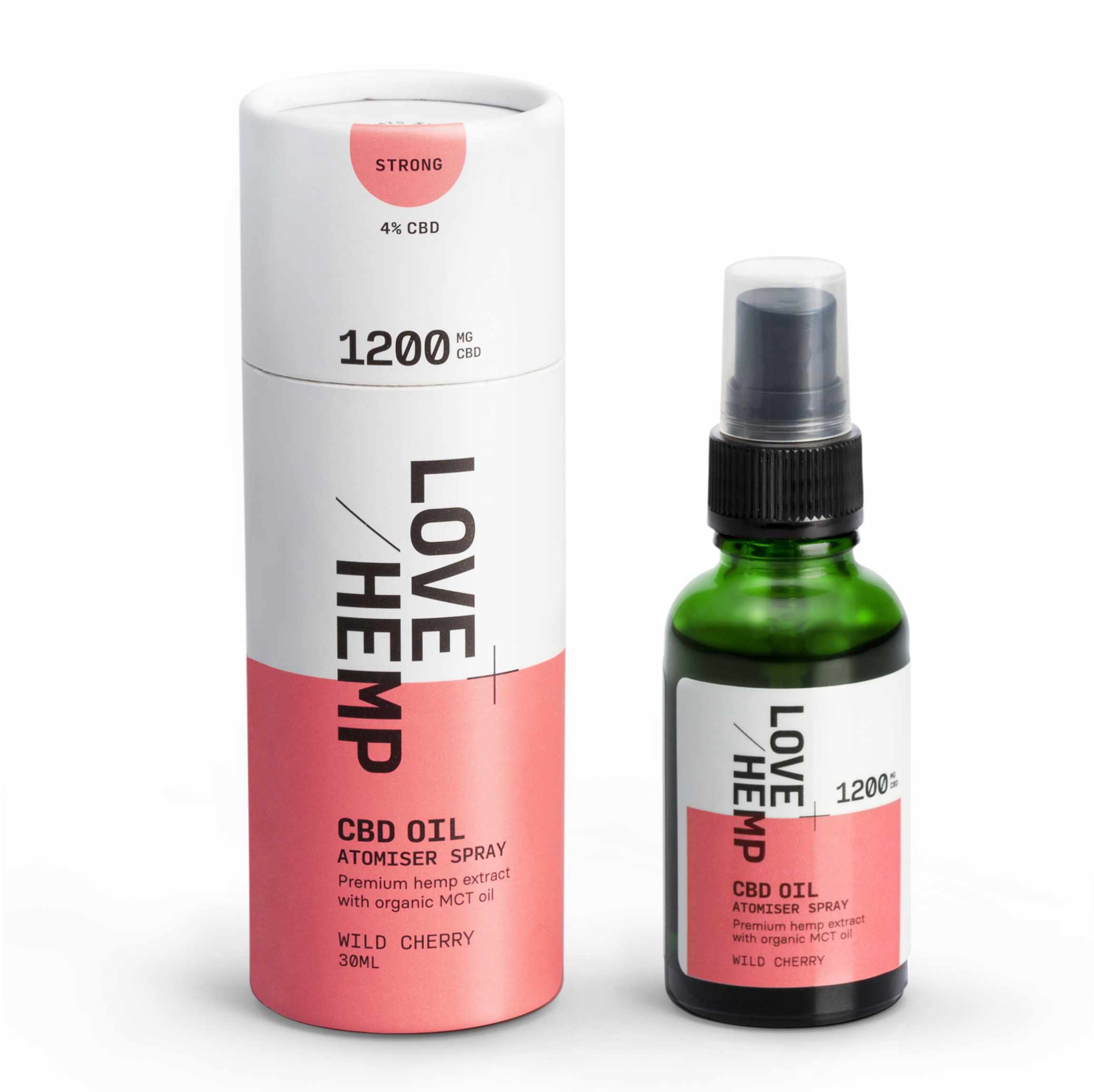 CBD Oil Spray 1200mg wild cherry