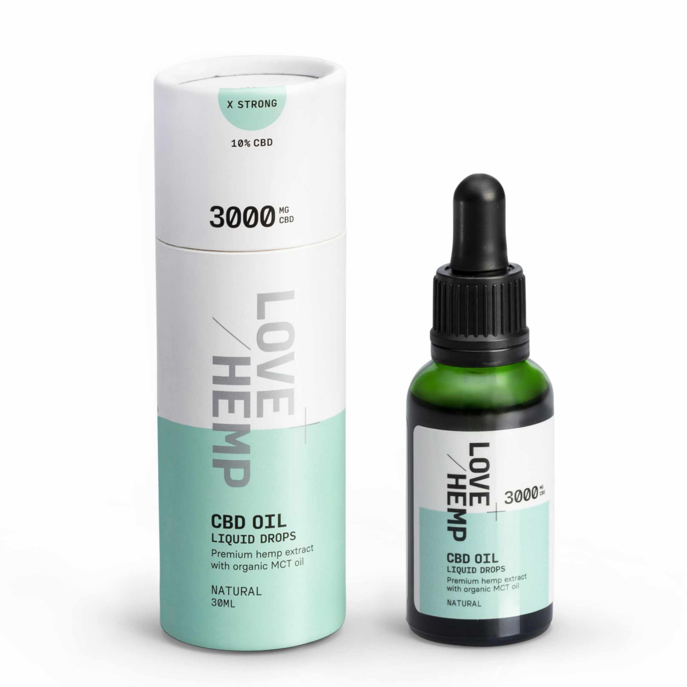 CBD Oil Drops 3000mg natural