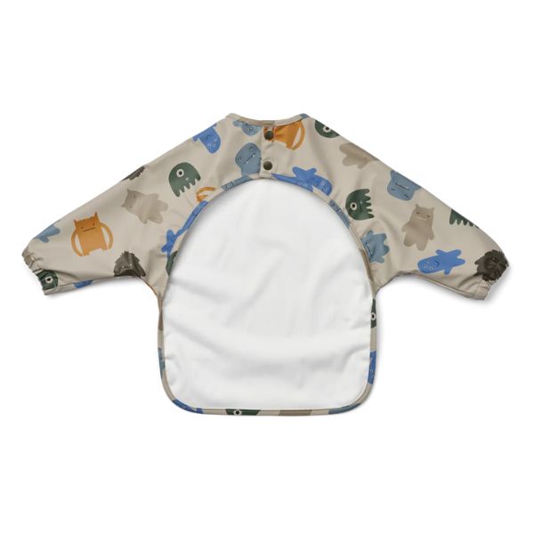 Liewood | Merle Cape Bib - Monsters Blue Mix | THE FIND