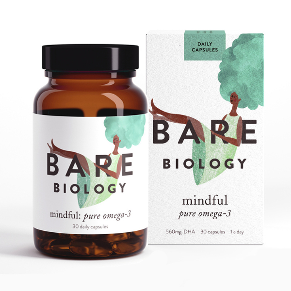 Bare Biology | Mindful Omega 3 Fish Oil Capsules | A Little Find