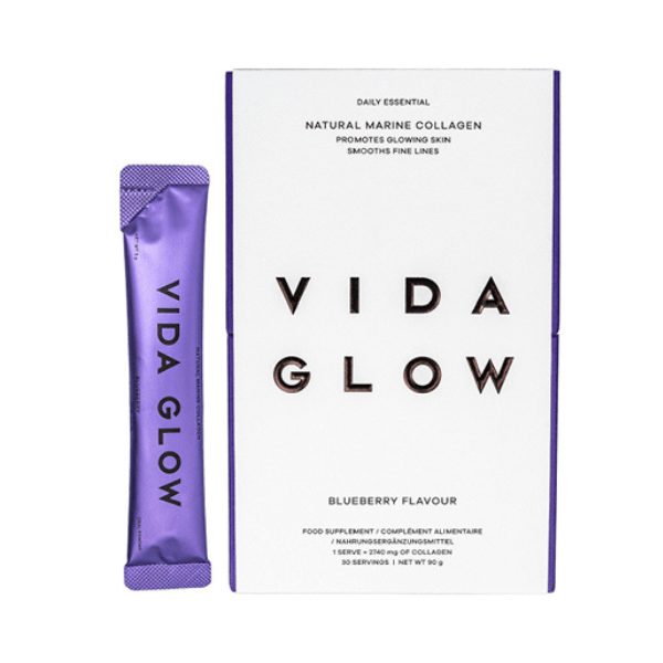 Vida Glow | Natural Marine Collagen - Blueberry | THE FIND