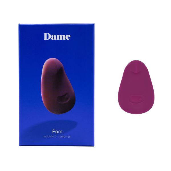 Dame - Pom Flexible Vibrator - Plum - THE FIND