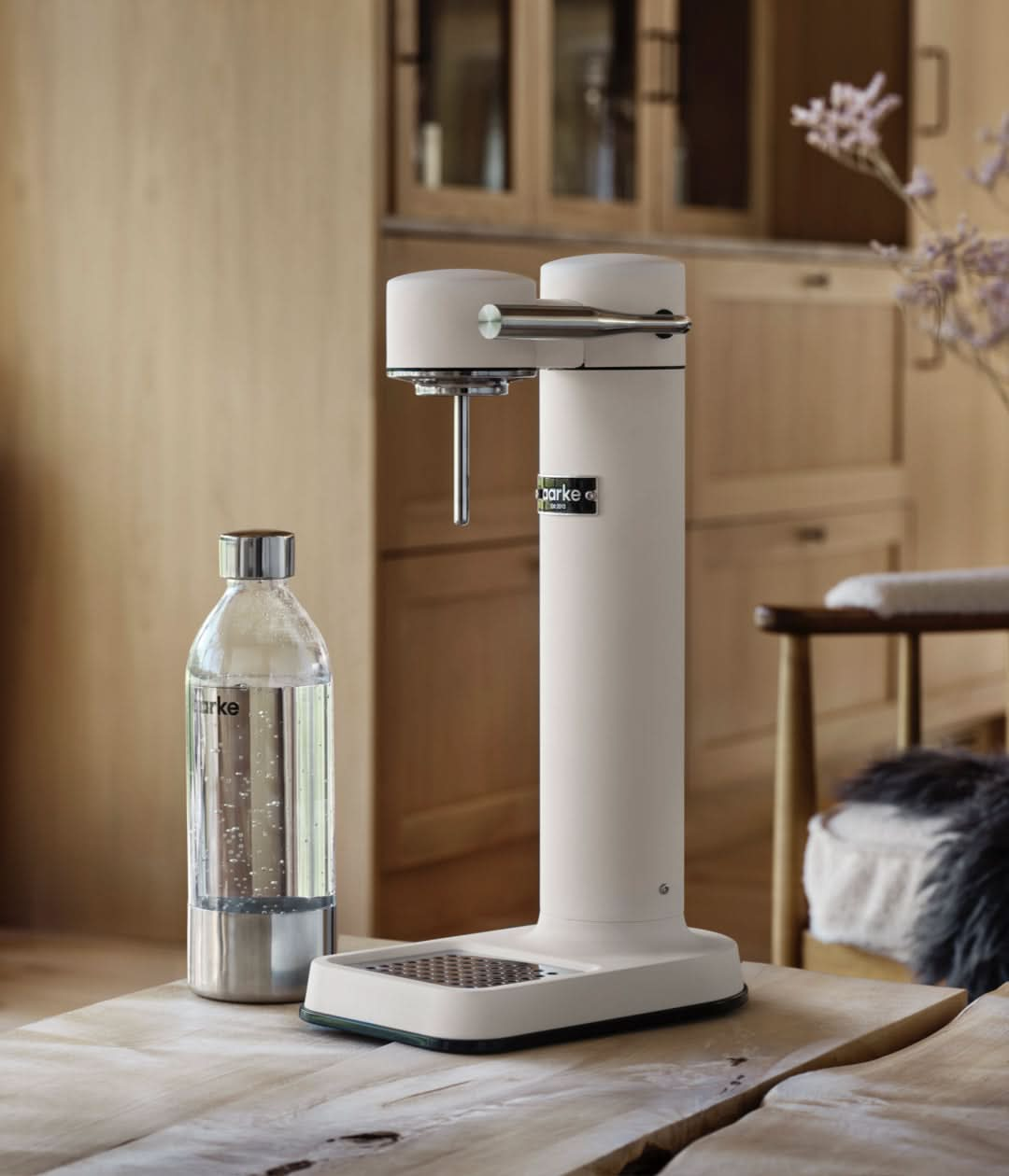 Aarke Carbonator 3 sparkling water maker Matte White colour