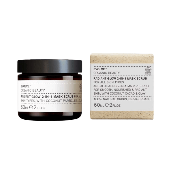 Evolve | Radiant Glow 2-in-1 Mask Scrub - 60ml | THE FIND