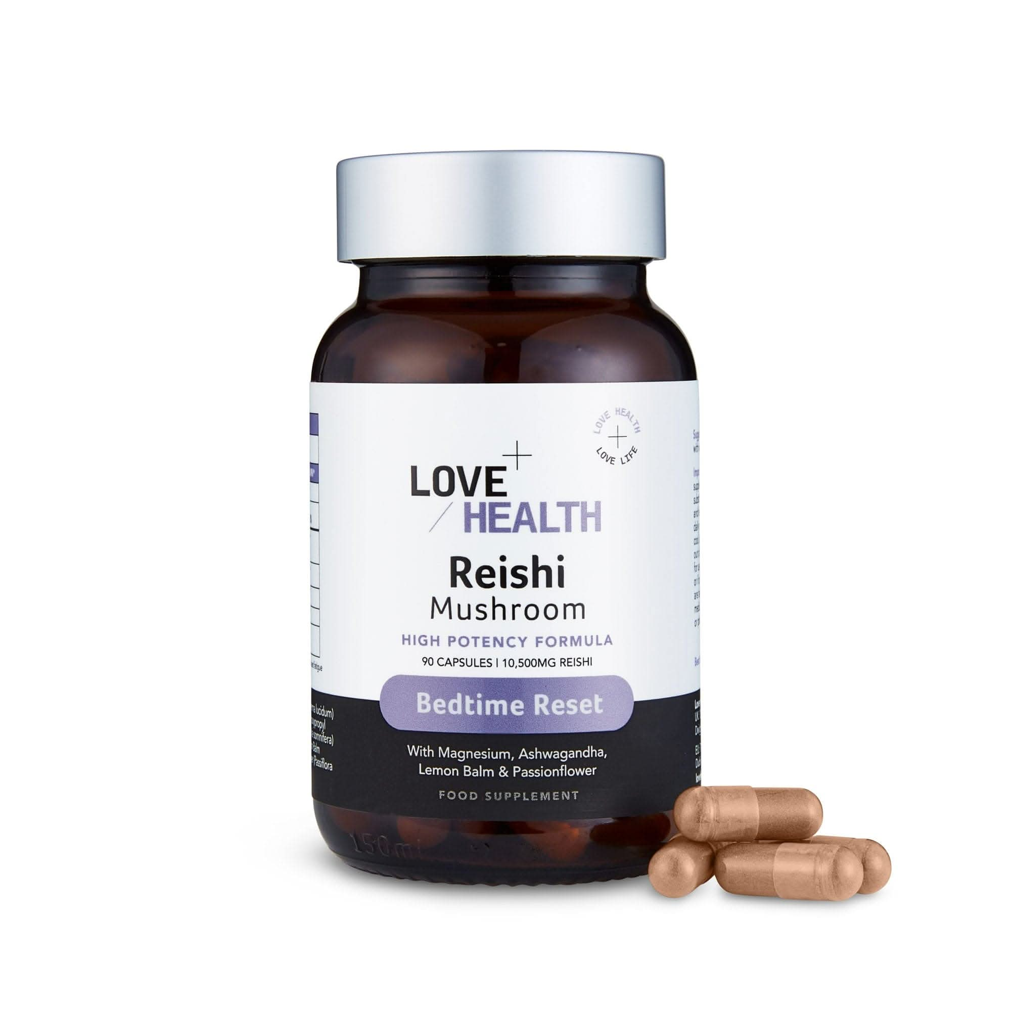 Reishi Mushroom Capsules - Sleep Support | 90 Capsules