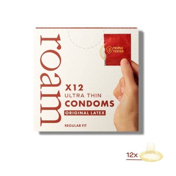 Roam | Skin Tone Condoms - 12 Pack - Original | THE FIND