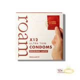 Roam | Skin Tone Condoms - 12 Pack - Original | A Little Find