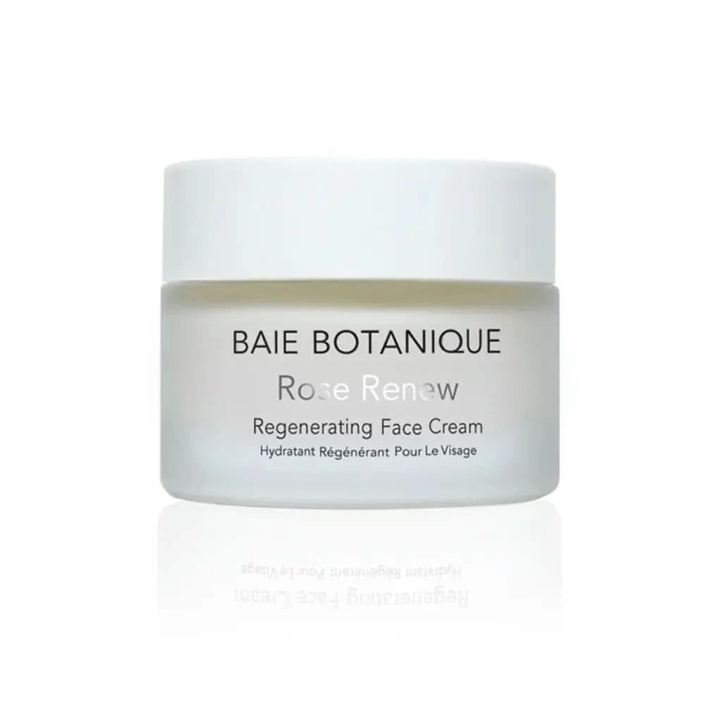 Rose Renew Face Cream Moisturiser Baie Botanique 