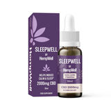 SleepWell CBD Oil | 2000mg CBD | 30ml Bottle | with Lavender and Valerian