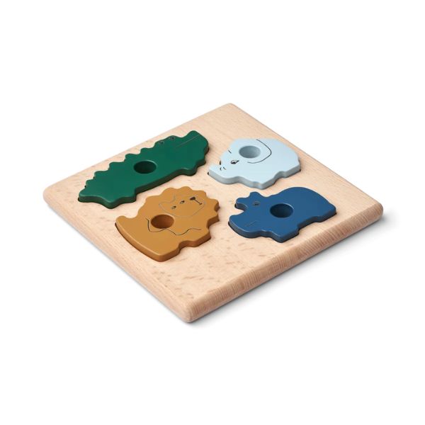 Liewood | Suki Puzzle - Garden Green Multi Mix | THE FIND