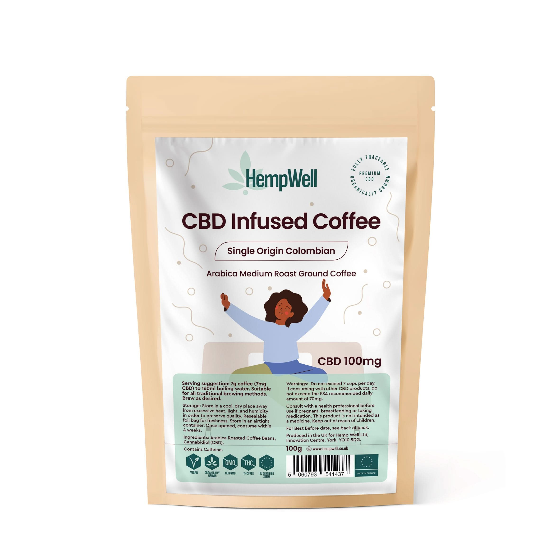 CBD Coffee | 100mg CBD