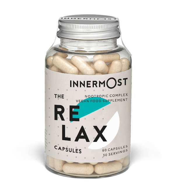 The Relax Capsules. These nootropic capsules contain research-backed ingredients that help reduce stress, promote relaxation and help you get a great night's sleep.