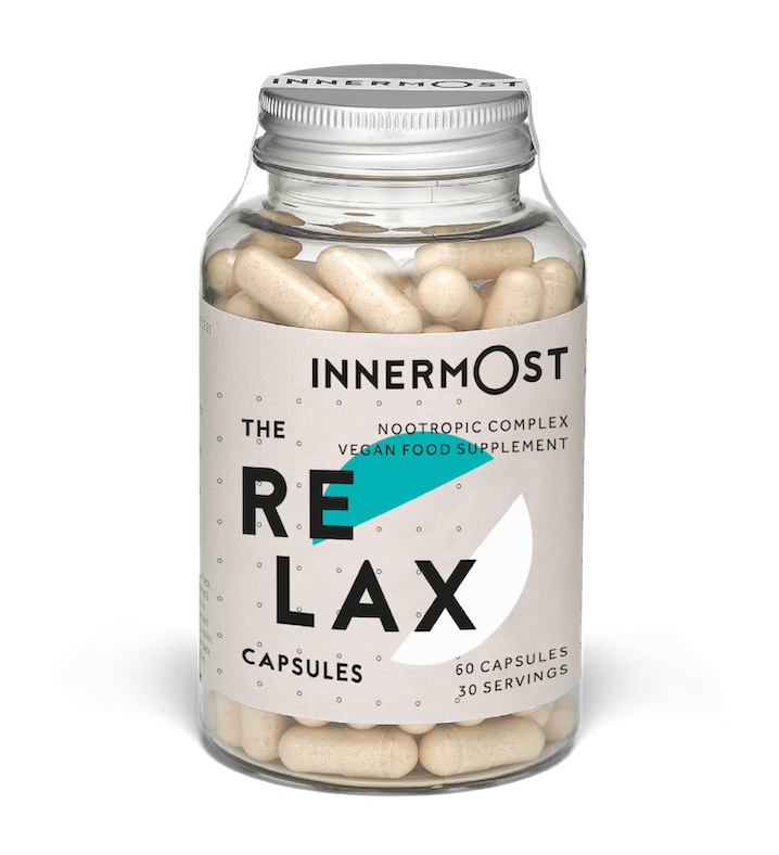 The Relax Capsules. These nootropic capsules contain research-backed ingredients that help reduce stress, promote relaxation and help you get a great night's sleep.