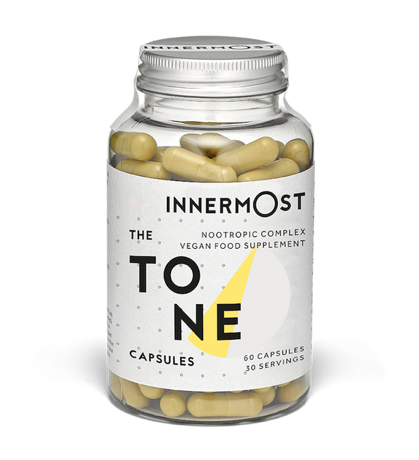 The Tone Capsules. These nootropic capsules contain research-backed ingredients that gently raise your metabolism, reduce cravings and promote sustainable fat-loss.