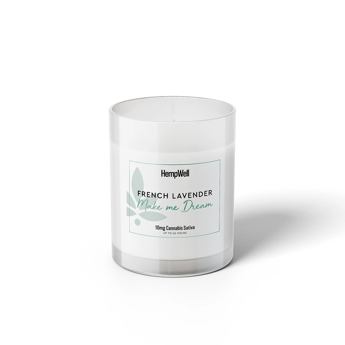 Luxury Scented CBD Candle | French Lavender