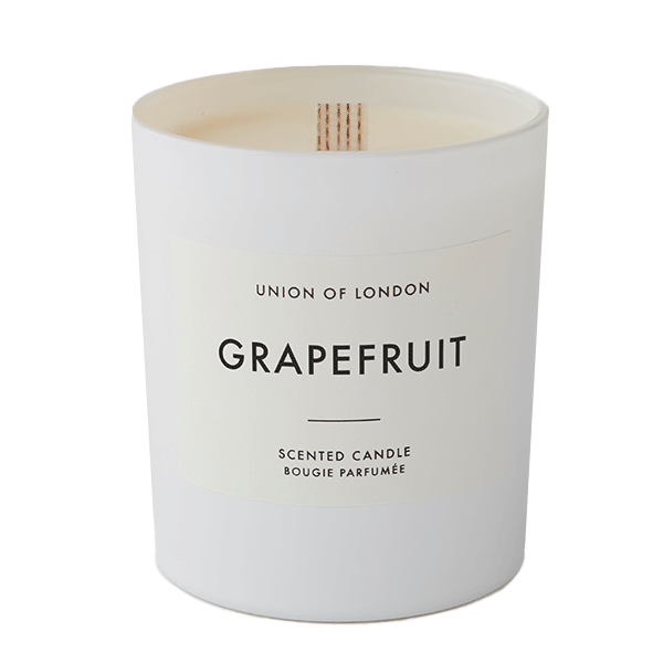 Union Of London | Grapefuit Candle - White - Large | A LITTLE FIND