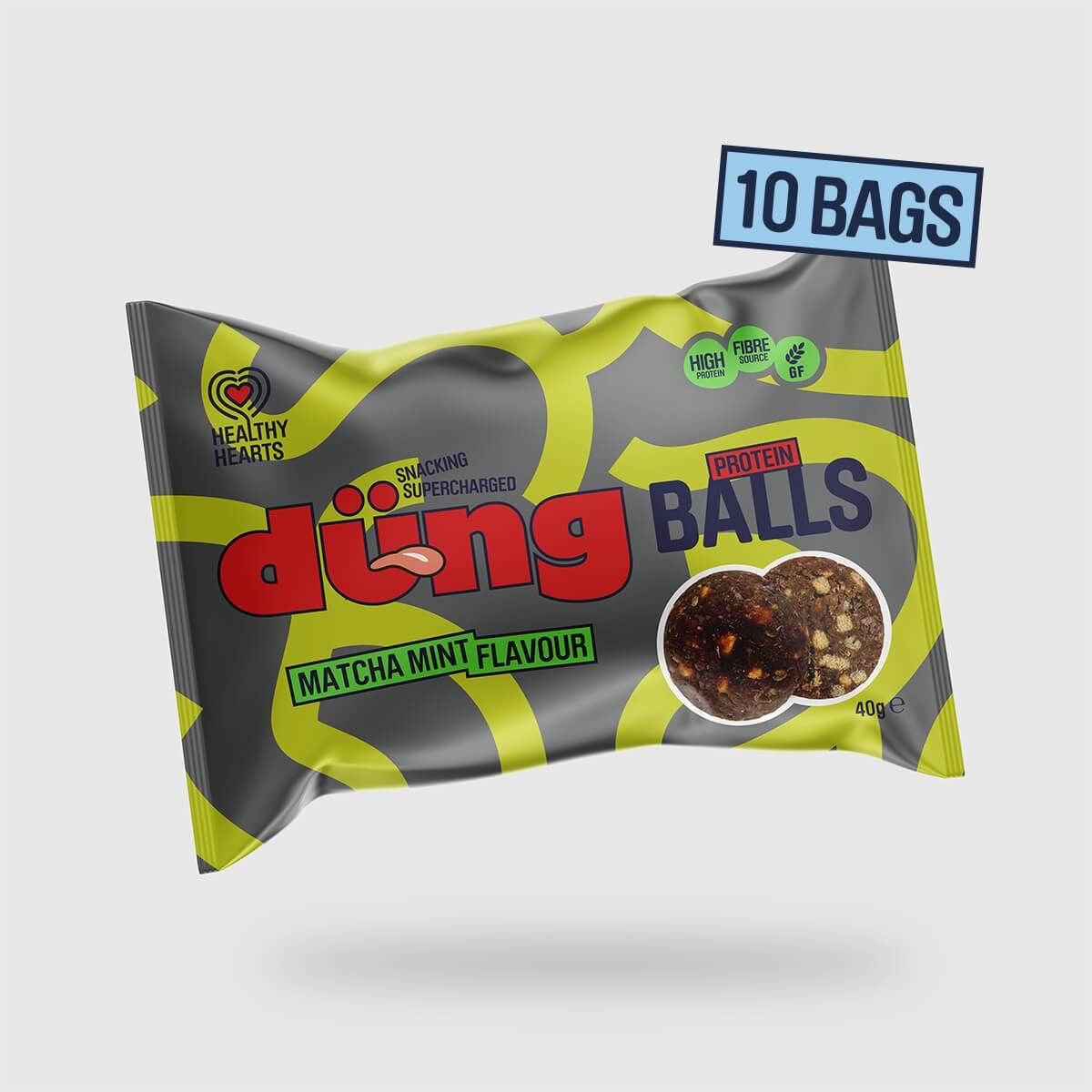 Matcha Mint Protein Balls (10 bags)