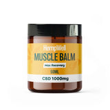 HempWell CBD Muscle Balm | 1000mg CBD | 50ml Glass Jar