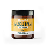 HempWell CBD Muscle Balm | 500mg CBD | 50ml Glass Jar