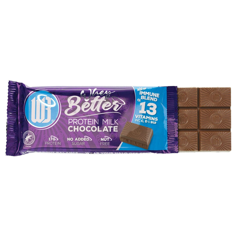 WHEYBETTER Protein milk chocolate single bar