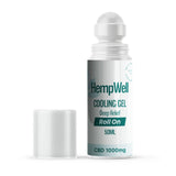 HempWell Cooling CBD Roll-on Gel | 1000mg CBD | 50ml Bottle