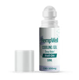 HempWell Cooling CBD Roll-on Gel | 500mg CBD | 50ml Bottle