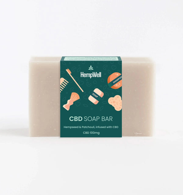 CBD Soap | Hempseed & Patchouli | 100mg CBD