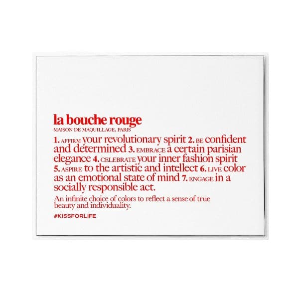 La Bouche Rouge Packaging