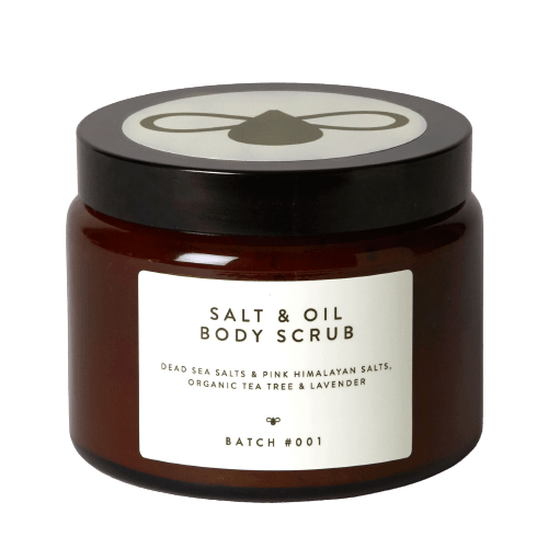 Batch 001 | Salt & Oil Body Scrub Tea Tree & Lavender | A Little Find