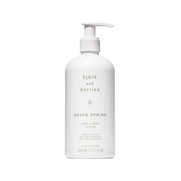 Bjork & Berries |Never Spring Hand & Body Lotion 400ml | A Little Find