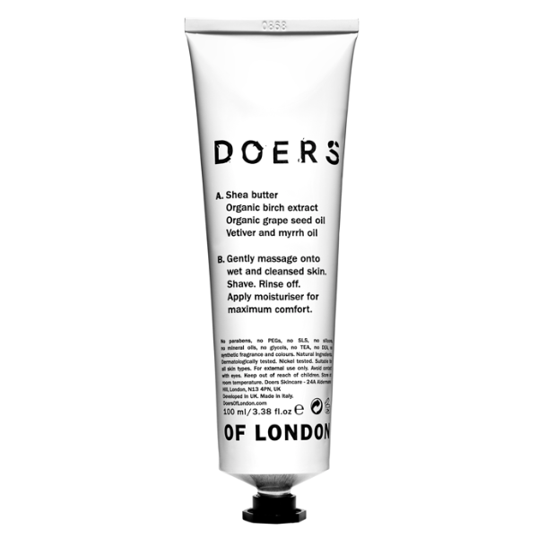 Doers Of London | Shave Cream - 100ml | A Little Find