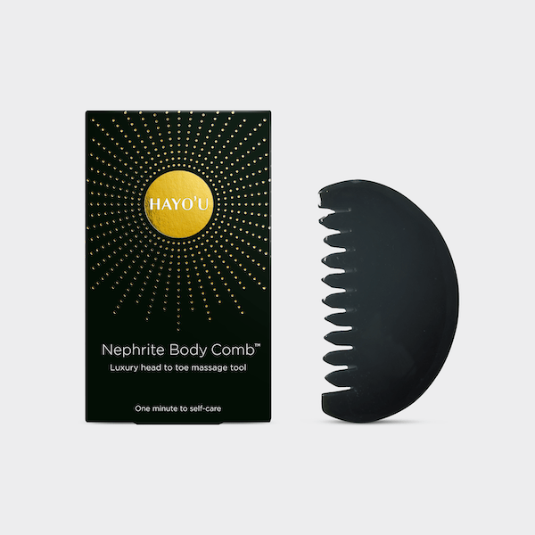 Hayo'u | Beauty Comb Nephrite Head Massage Tool |A Little Find