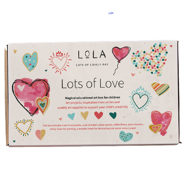 Lots Of Lovely Art | Lots of Love Art Box  | A Little Find