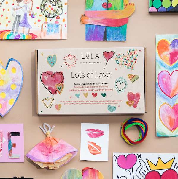 Lots Of Lovely Art | Lots of Love Art Box  | A Little Find